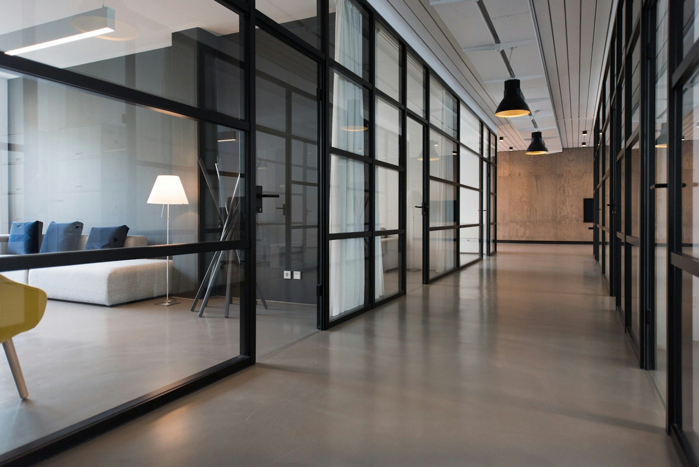 Bright collaborative studio with shared workspaces for creative and digital strategy